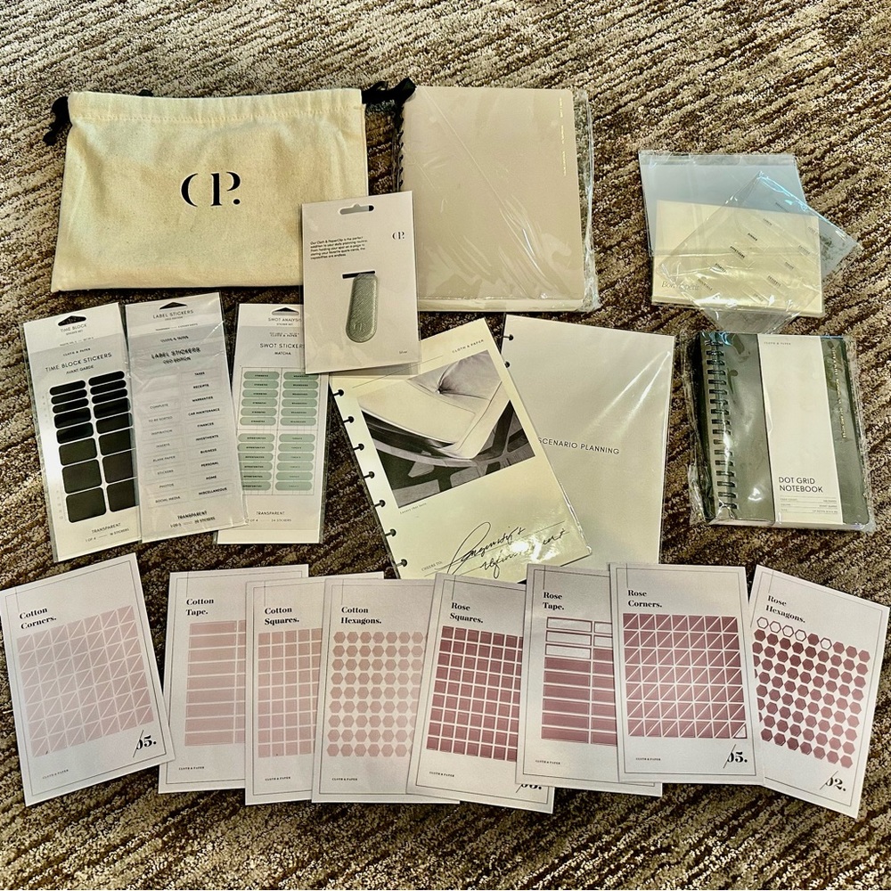Cloth & Paper subscription lot destash